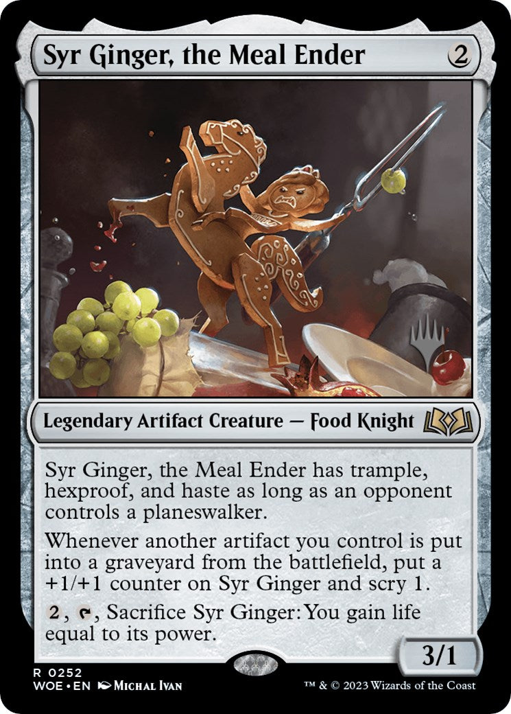 Syr Ginger, the Meal Ender (Promo Pack) [Wilds of Eldraine Promos] | Gamers Paradise