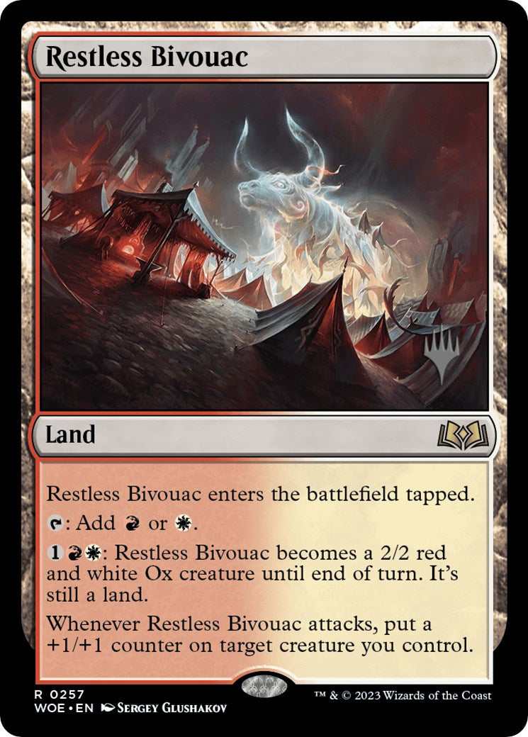 Restless Bivouac (Promo Pack) [Wilds of Eldraine Promos] | Gamers Paradise