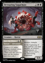 Devouring Sugarmaw // Have for Dinner(Promo Pack) [Wilds of Eldraine Promos] | Gamers Paradise