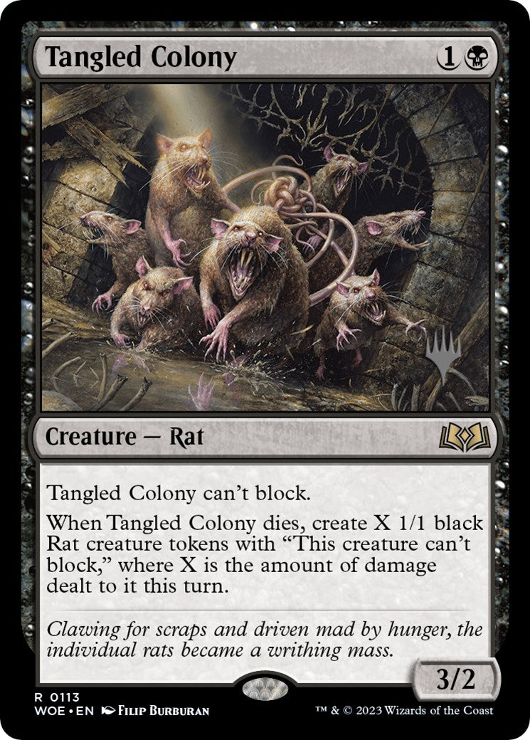 Tangled Colony (Promo Pack) [Wilds of Eldraine Promos] | Gamers Paradise