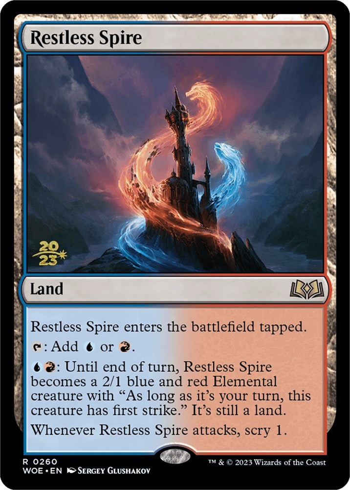 Restless Spire [Wilds of Eldraine Prerelease Promos] | Gamers Paradise