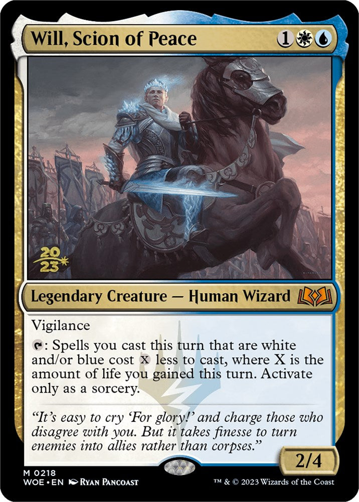 Will, Scion of Peace [Wilds of Eldraine Prerelease Promos] | Gamers Paradise