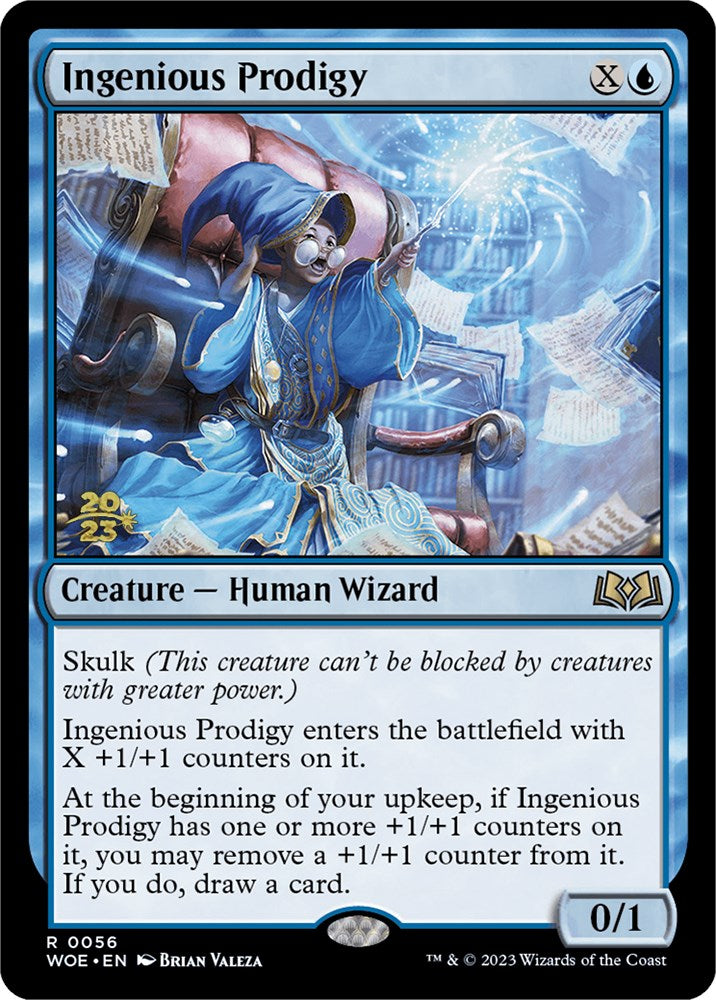 Ingenious Prodigy [Wilds of Eldraine Prerelease Promos] | Gamers Paradise