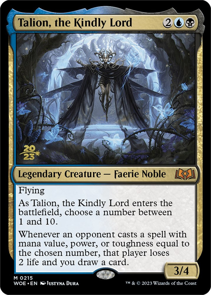 Talion, the Kindly Lord [Wilds of Eldraine Prerelease Promos] | Gamers Paradise