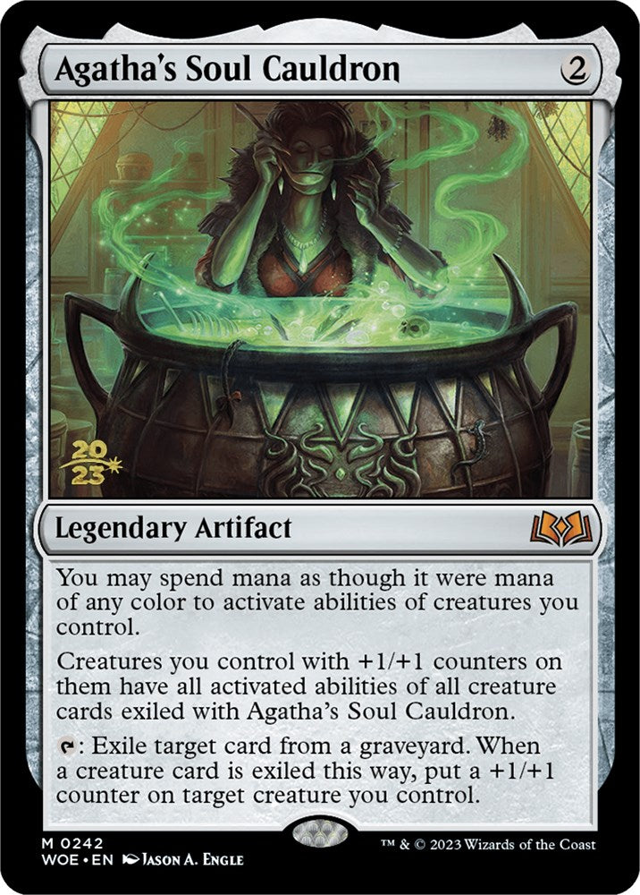Agatha's Soul Cauldron [Wilds of Eldraine Prerelease Promos] | Gamers Paradise