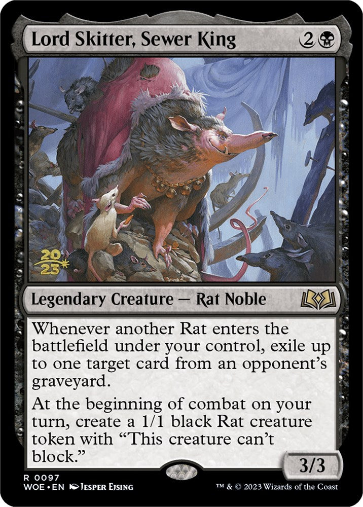 Lord Skitter, Sewer King [Wilds of Eldraine Prerelease Promos] | Gamers Paradise