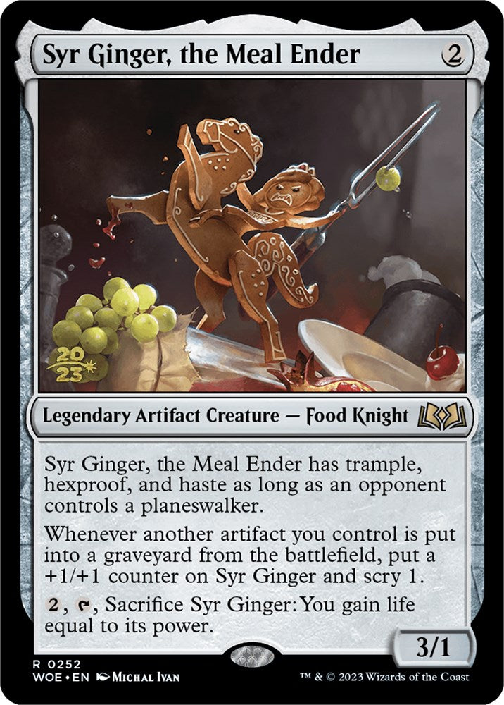 Syr Ginger, the Meal Ender [Wilds of Eldraine Prerelease Promos] | Gamers Paradise