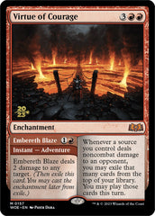 Virtue of Courage // Embereth Blaze [Wilds of Eldraine Prerelease Promos] | Gamers Paradise