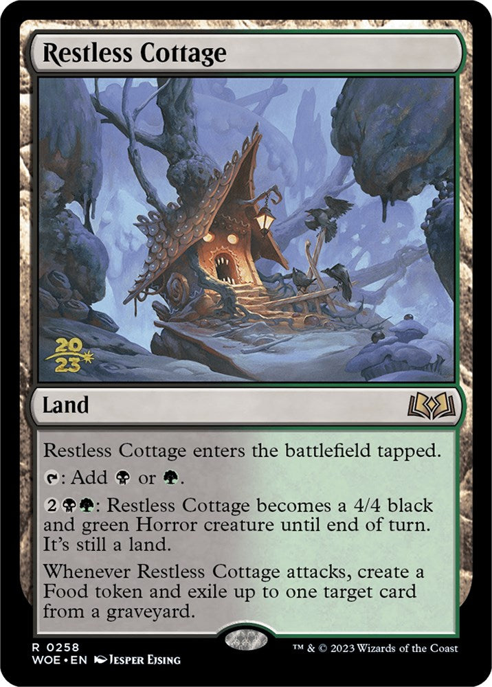 Restless Cottage [Wilds of Eldraine Prerelease Promos] | Gamers Paradise