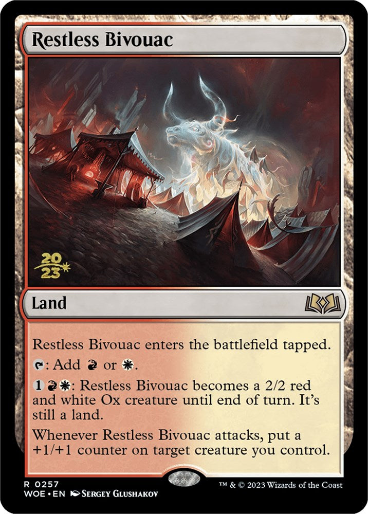 Restless Bivouac [Wilds of Eldraine Prerelease Promos] | Gamers Paradise