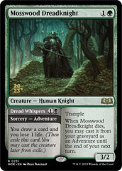 Mosswood Dreadknight // Dread Whispers [Wilds of Eldraine Prerelease Promos] | Gamers Paradise