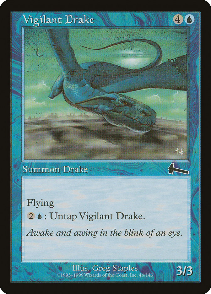 Vigilant Drake [Urza's Legacy] | Gamers Paradise