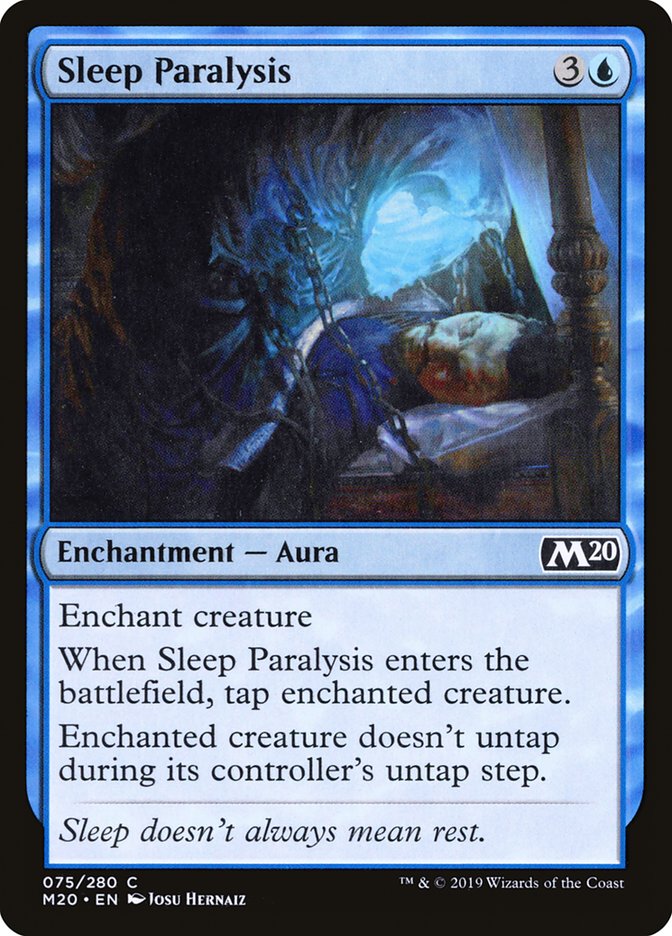 Sleep Paralysis [Core Set 2020] | Gamers Paradise