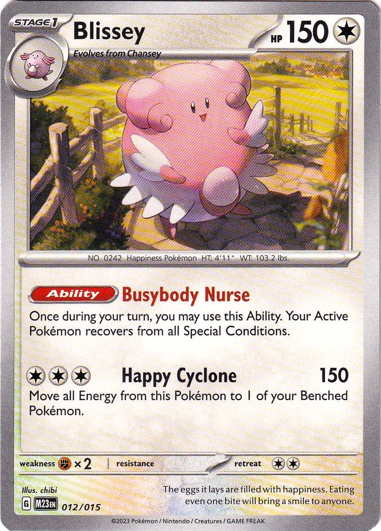 Blissey (012/015) [McDonald's Promos: 2023 Collection] | Gamers Paradise