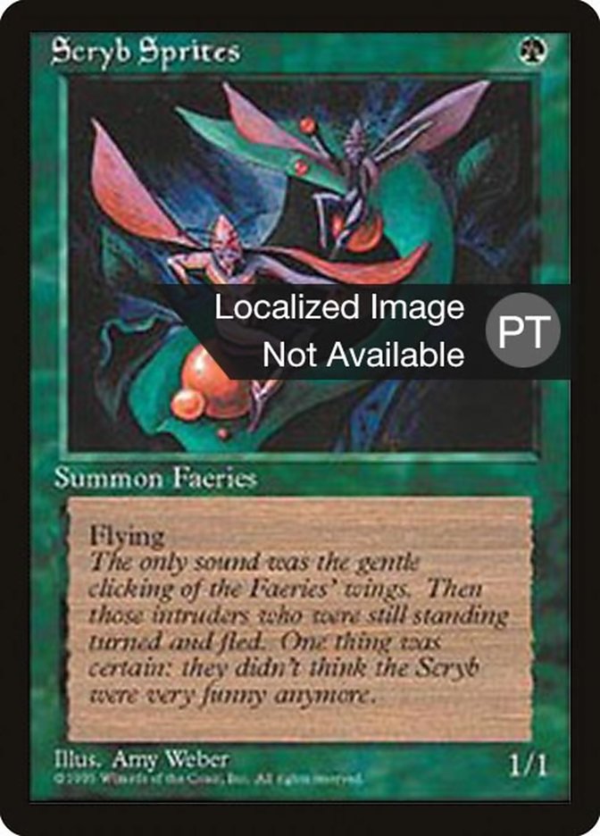 Scryb Sprites [Fourth Edition (Foreign Black Border)] | Gamers Paradise