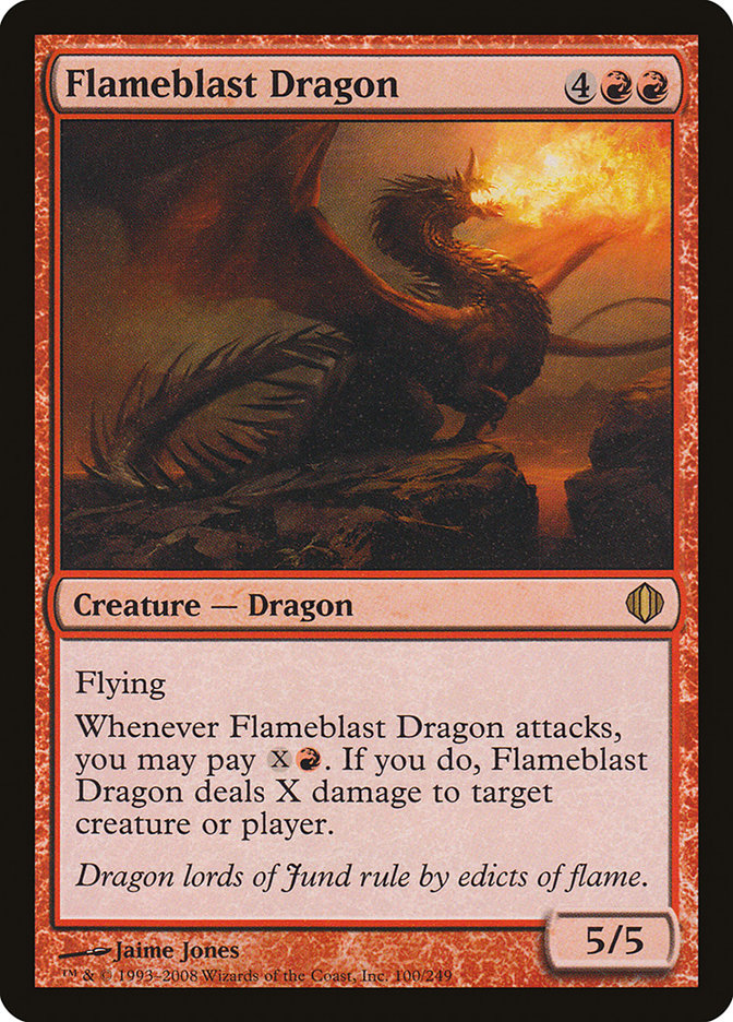 Flameblast Dragon [Shards of Alara] | Gamers Paradise