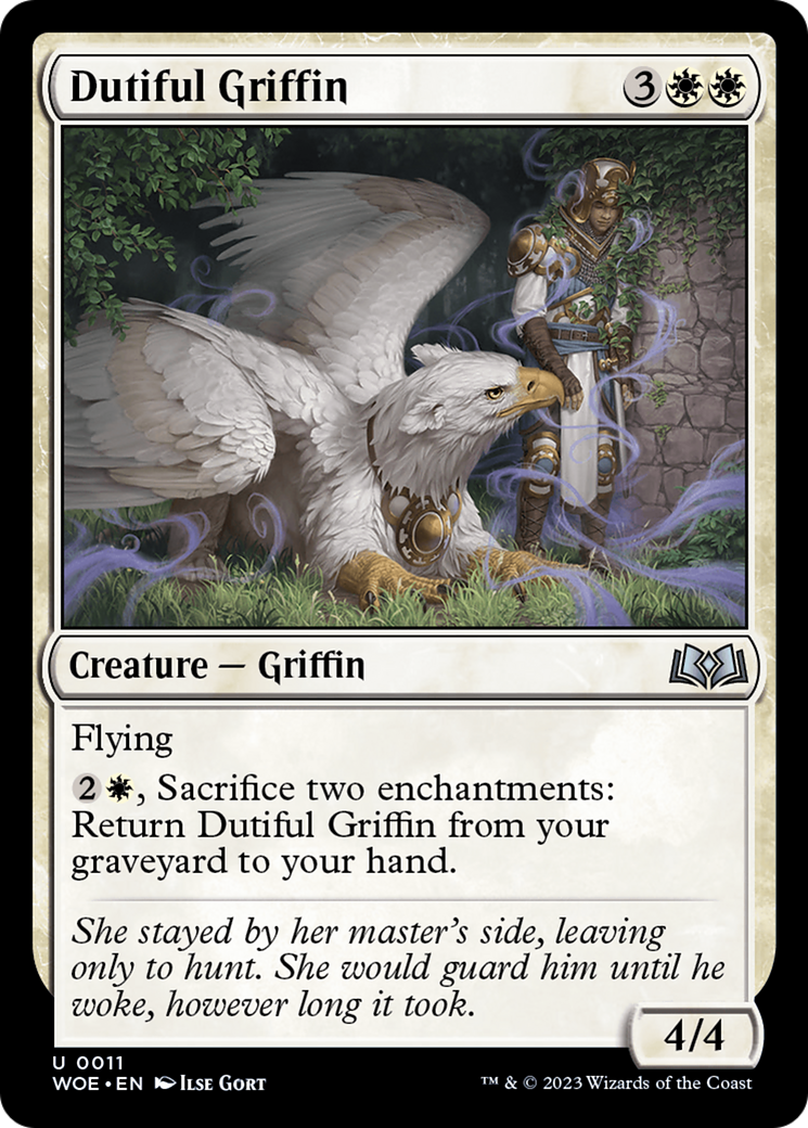 Dutiful Griffin [Wilds of Eldraine] | Gamers Paradise