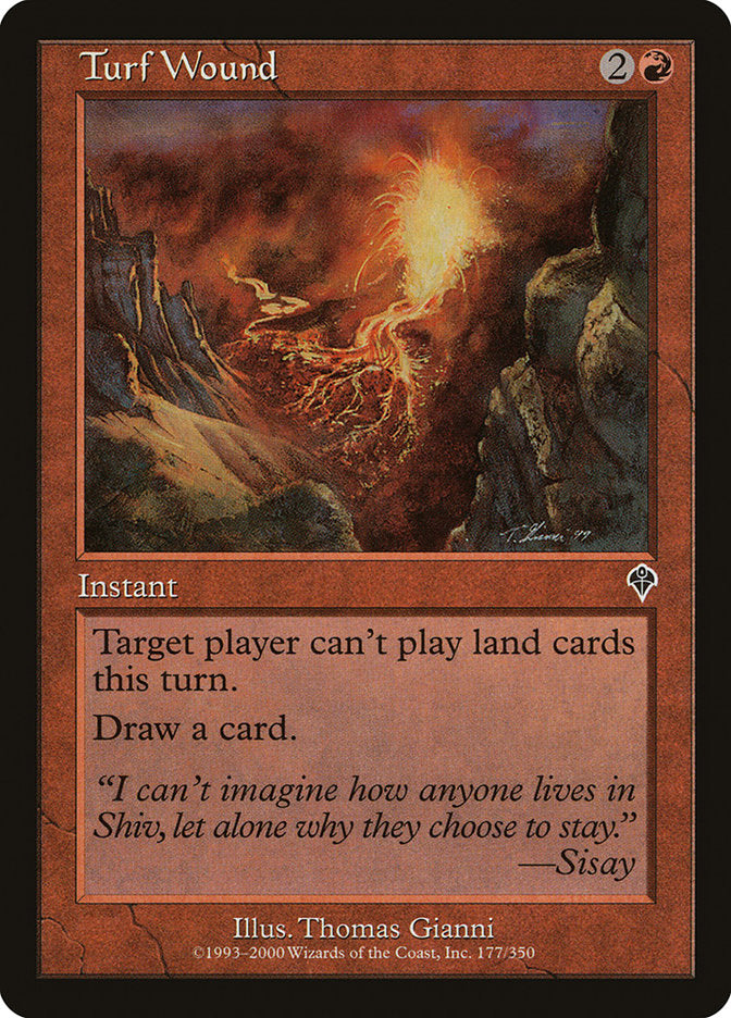 Turf Wound [Invasion] | Gamers Paradise