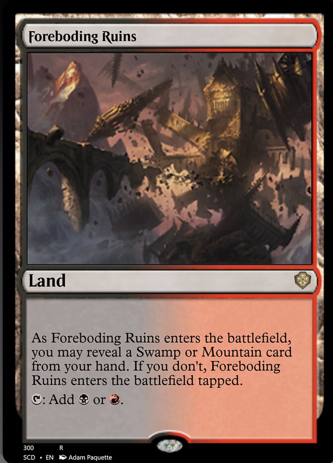 Foreboding Ruins [Starter Commander Decks] | Gamers Paradise