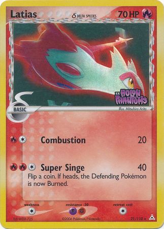 Latias (21/110) (Delta Species) (Stamped) [EX: Holon Phantoms] | Gamers Paradise