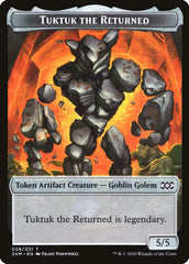 Ooze // Tuktuk the Returned Double-Sided Token [Double Masters Tokens] | Gamers Paradise