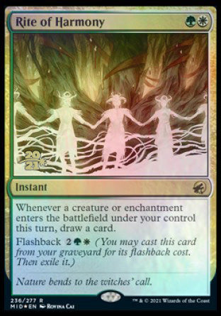 Rite of Harmony [Innistrad: Midnight Hunt Prerelease Promos] | Gamers Paradise