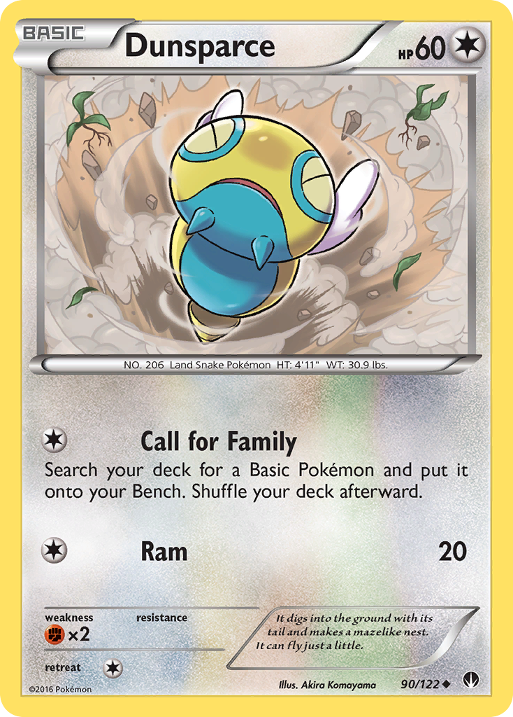 Dunsparce (90/122) [XY: BREAKpoint] | Gamers Paradise