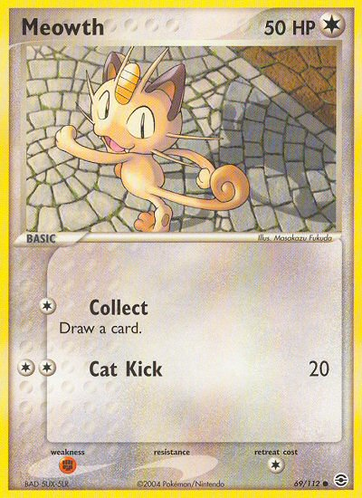 Meowth (69/112) [EX: FireRed & LeafGreen] | Gamers Paradise