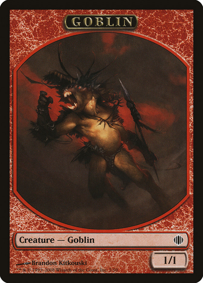 Goblin Token [Shards of Alara Tokens] | Gamers Paradise