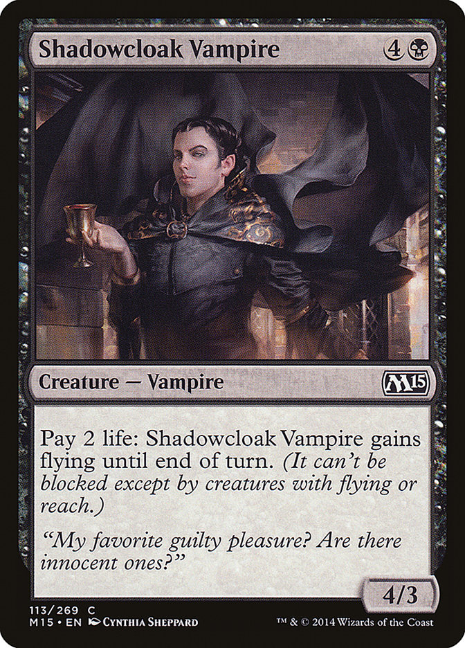 Shadowcloak Vampire [Magic 2015] | Gamers Paradise