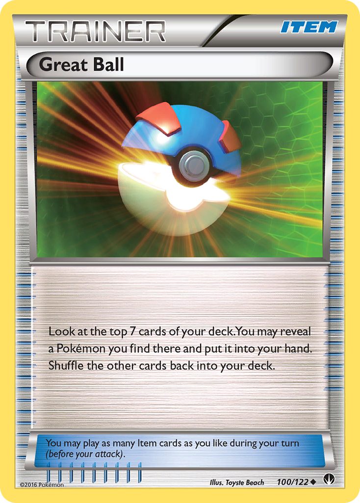 Great Ball (100/122) [XY: BREAKpoint] | Gamers Paradise