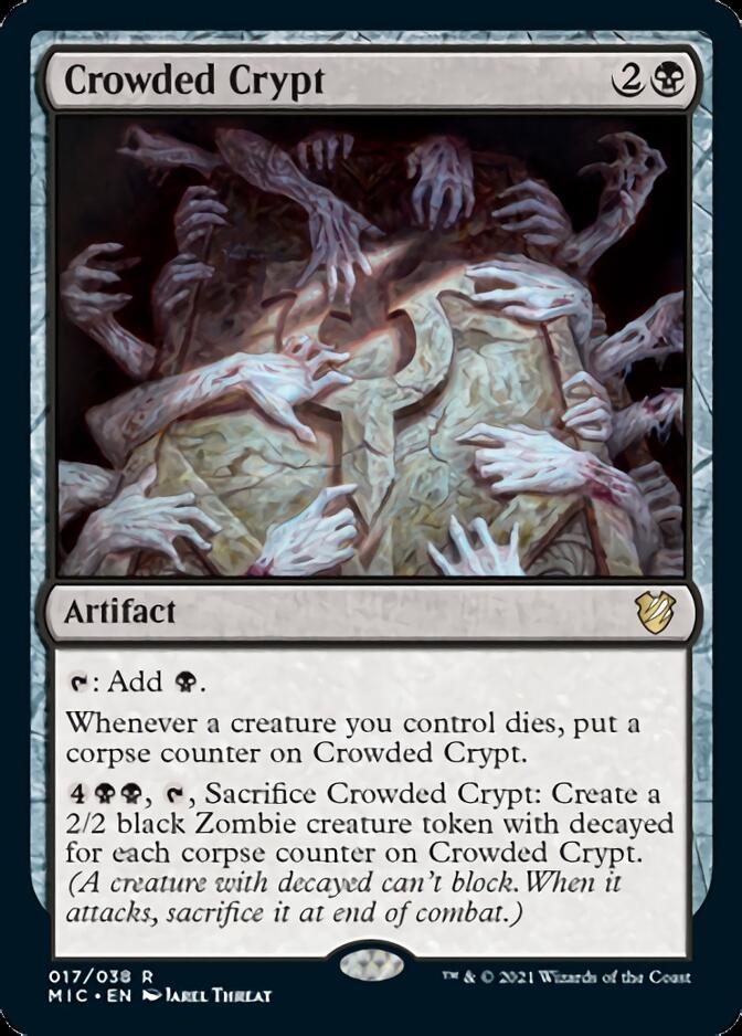 Crowded Crypt [Innistrad: Midnight Hunt Commander] | Gamers Paradise