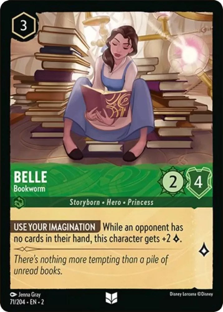 Belle - Bookworm (71/204) [Rise of the Floodborn] | Gamers Paradise