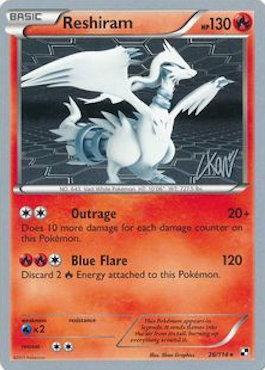 Reshiram (26/114) (Reshiphlosion - Christopher Kan) [World Championships 2011] | Gamers Paradise