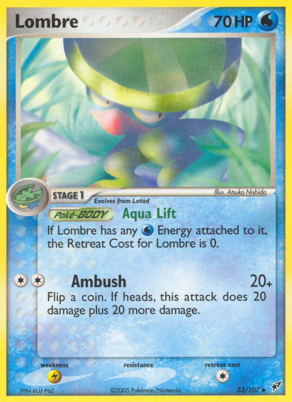 Lombre (33/107) [EX: Deoxys] | Gamers Paradise