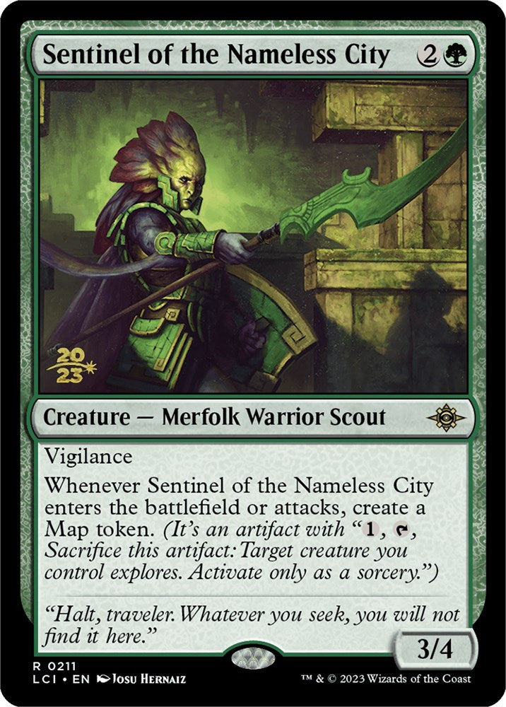 Sentinel of the Nameless City [The Lost Caverns of Ixalan Prerelease Cards] | Gamers Paradise