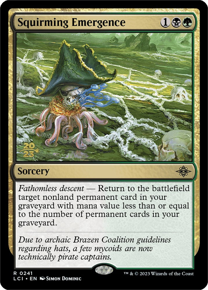Squirming Emergence [The Lost Caverns of Ixalan Prerelease Cards] | Gamers Paradise