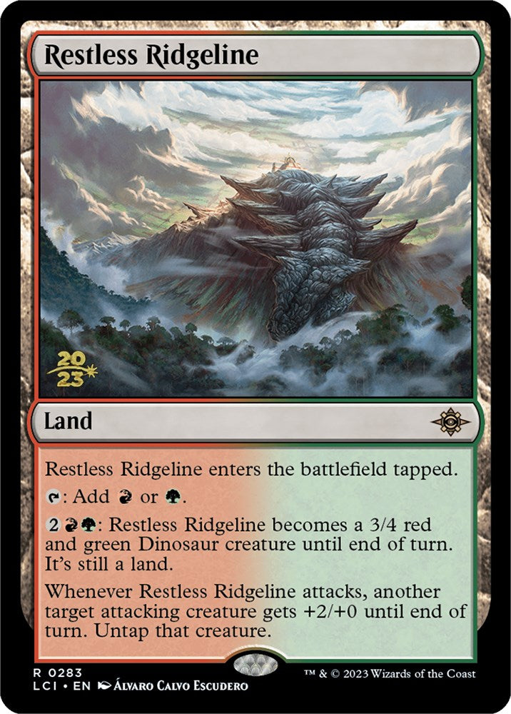 Restless Ridgeline [The Lost Caverns of Ixalan Prerelease Cards] | Gamers Paradise
