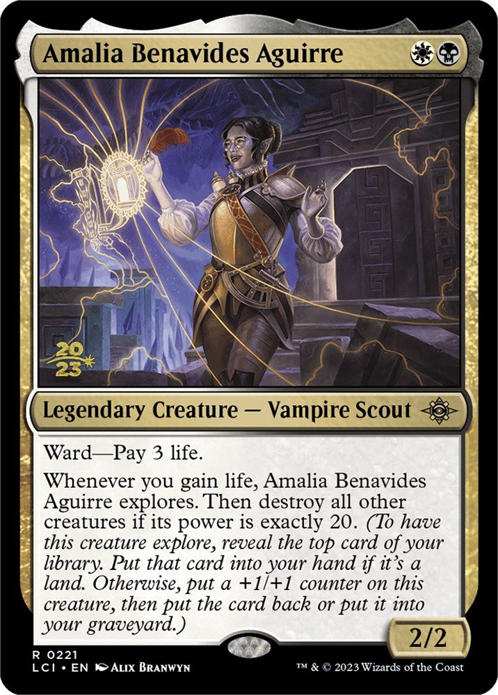Amalia Benavides Aguirre [The Lost Caverns of Ixalan Prerelease Cards] | Gamers Paradise