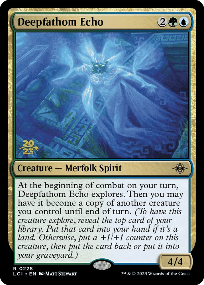 Deepfathom Echo [The Lost Caverns of Ixalan Prerelease Cards] | Gamers Paradise