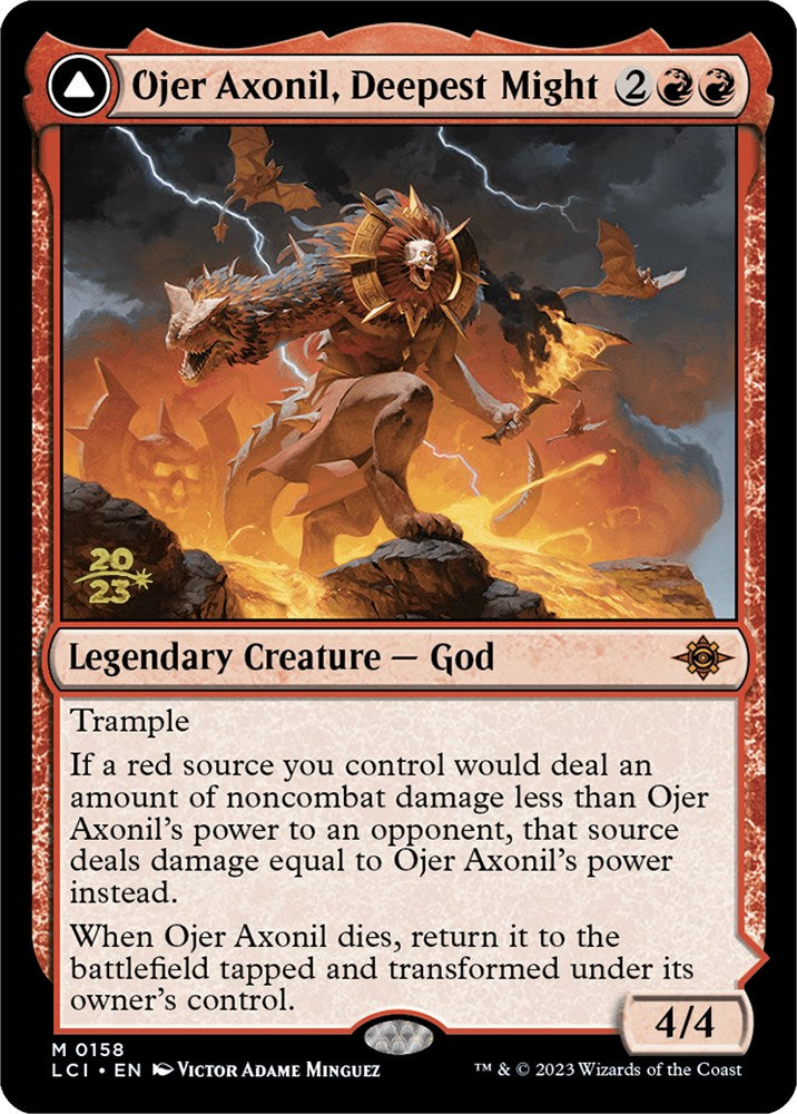 Ojer Axonil, Deepest Might [The Lost Caverns of Ixalan Prerelease Cards] | Gamers Paradise