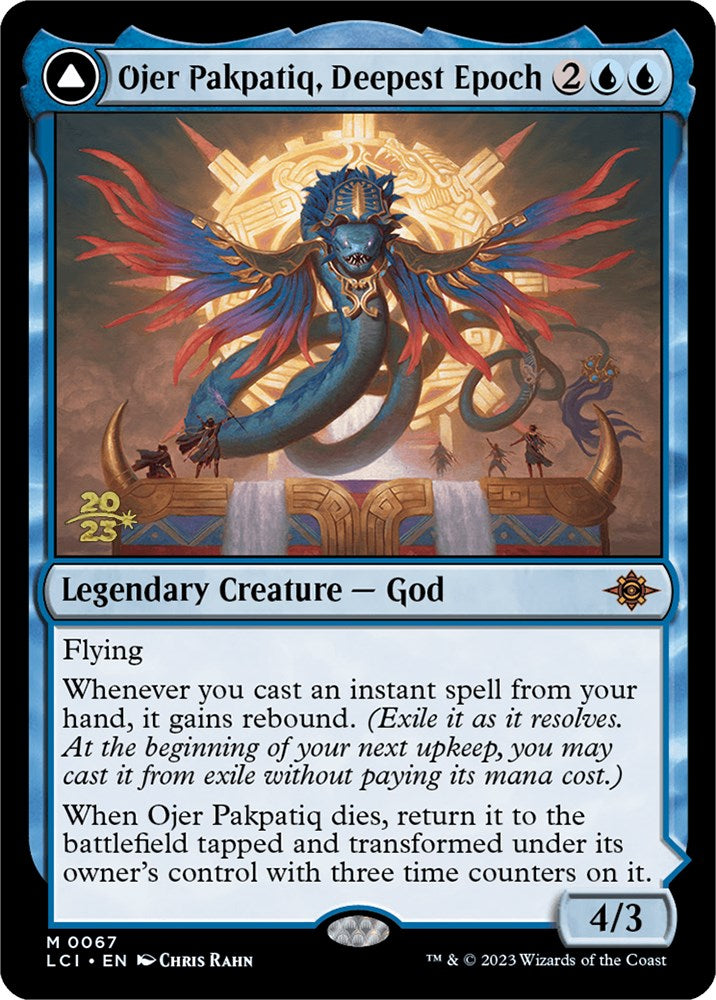 Ojer Pakpatiq, Deepest Epoch // Temple of Cyclical Time [The Lost Caverns of Ixalan Prerelease Cards] | Gamers Paradise
