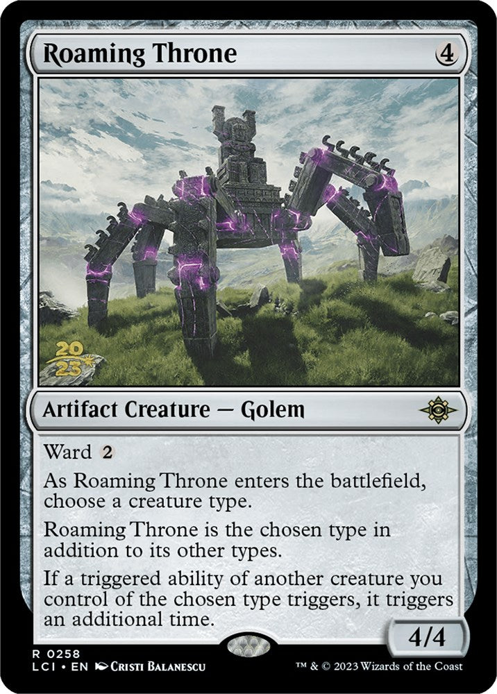 Roaming Throne [The Lost Caverns of Ixalan Prerelease Cards] | Gamers Paradise