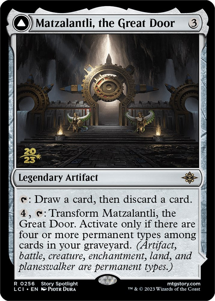 Matzalantli, the Great Door // The Core [The Lost Caverns of Ixalan Prerelease Cards] | Gamers Paradise