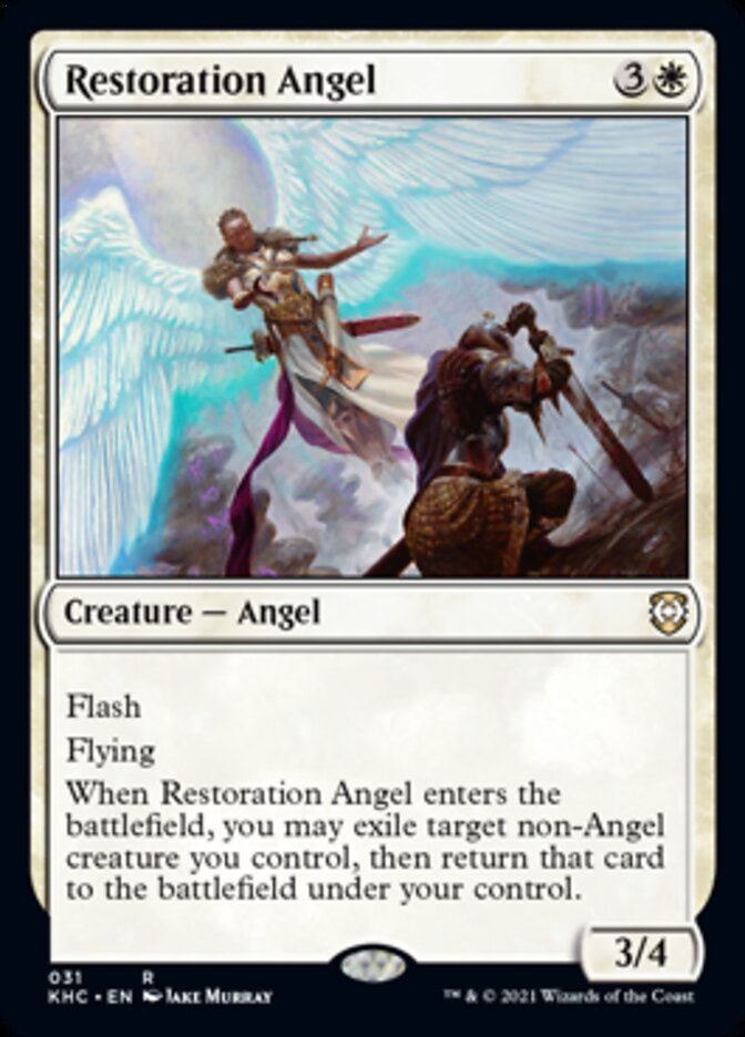 Restoration Angel [Kaldheim Commander] | Gamers Paradise