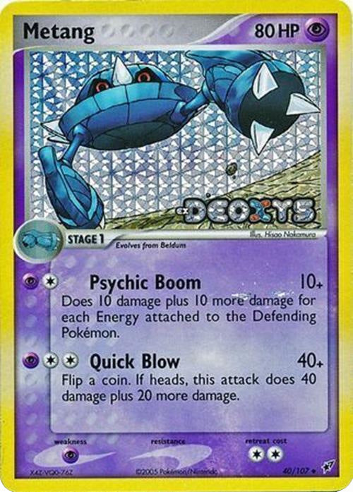 Metang (40/107) (Stamped) [EX: Deoxys] | Gamers Paradise