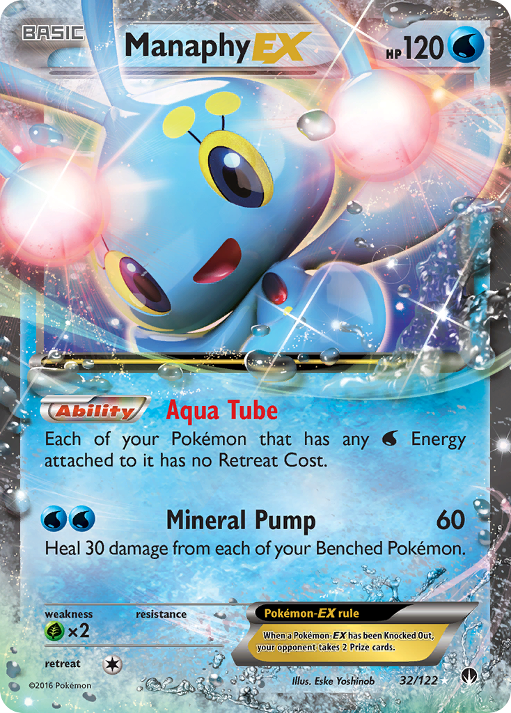 Manaphy EX (32/122) [XY: BREAKpoint] | Gamers Paradise