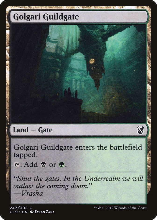 Golgari Guildgate [Commander 2019] | Gamers Paradise