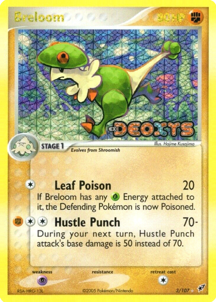 Breloom (3/107) (Stamped) [EX: Deoxys] | Gamers Paradise