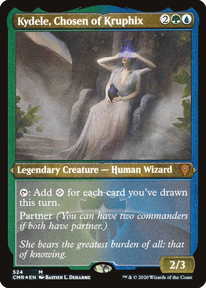 Kydele, Chosen of Kruphix (Etched) [Commander Legends] | Gamers Paradise